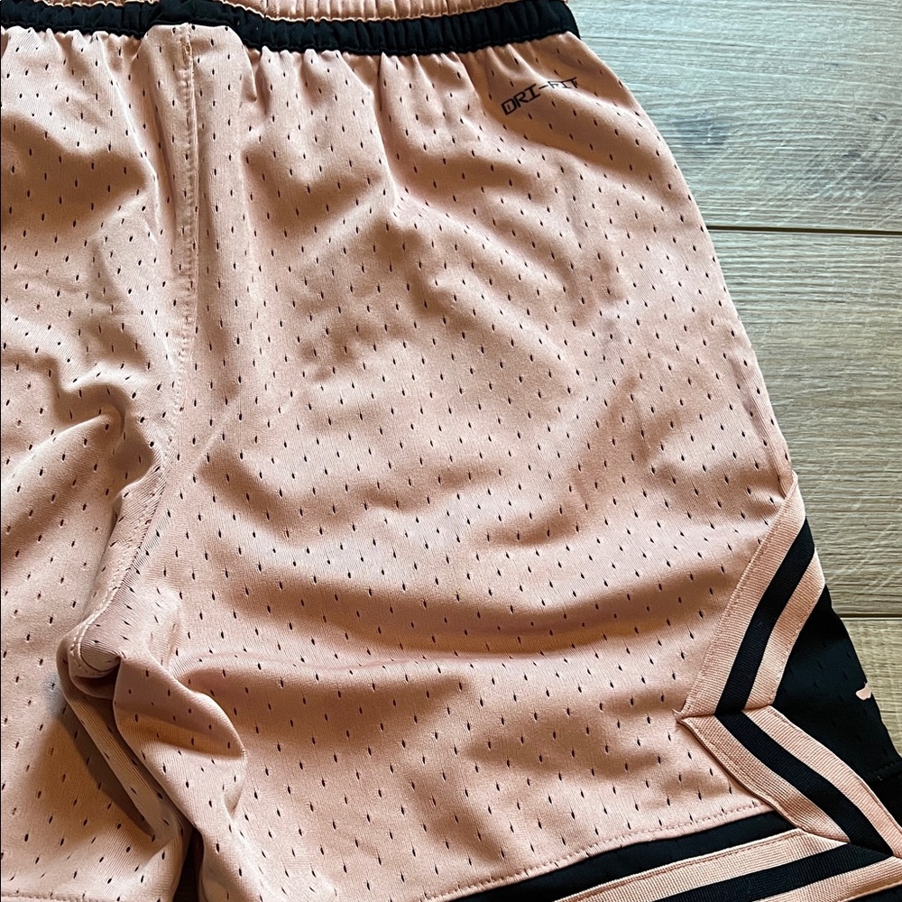 Jordan Athletic Shorts in Pink and Black - Picture 6 of 7
